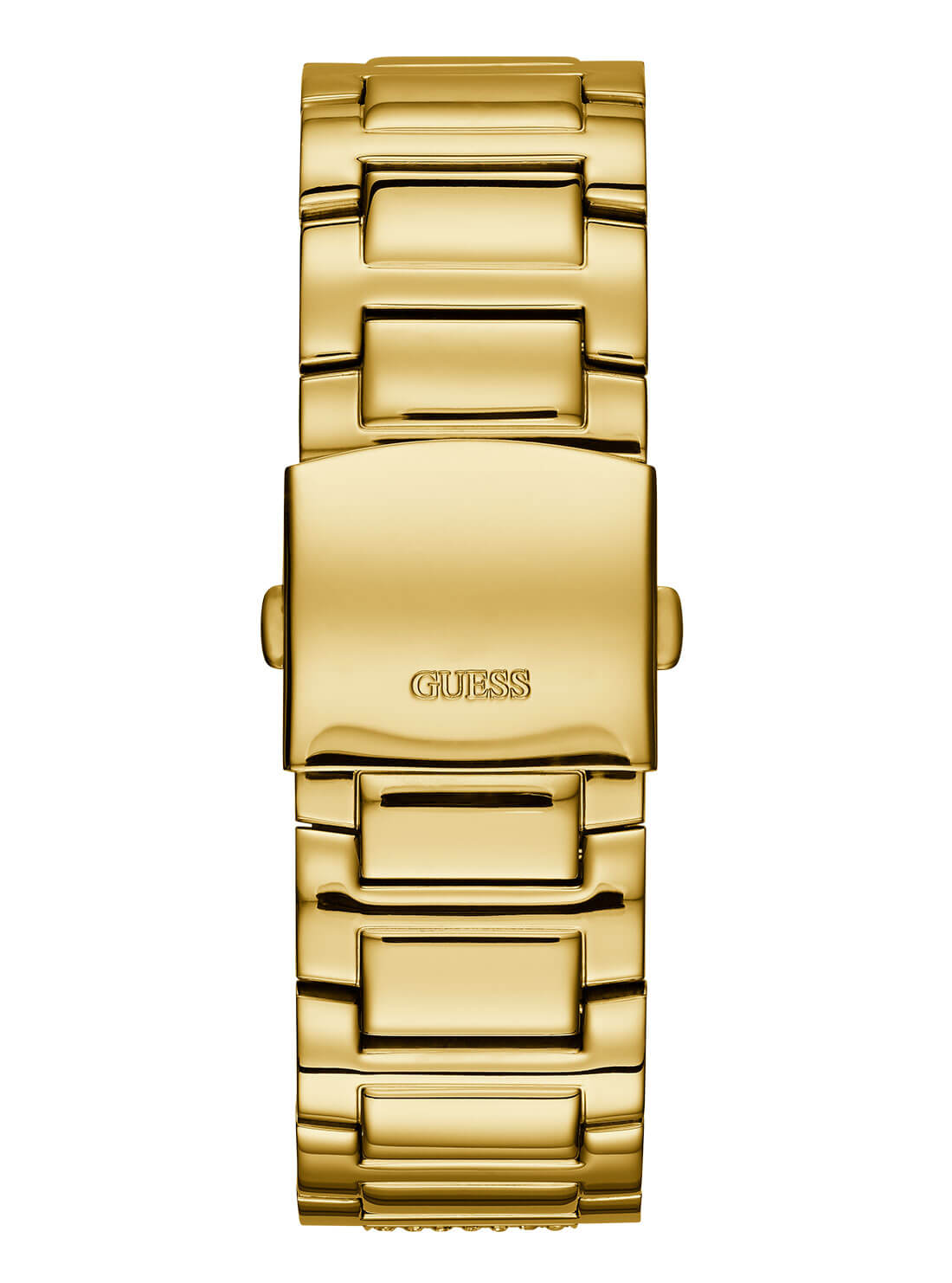 Guess Frontier Gold Dial Gold Tone Multi-function Watch W0799G2