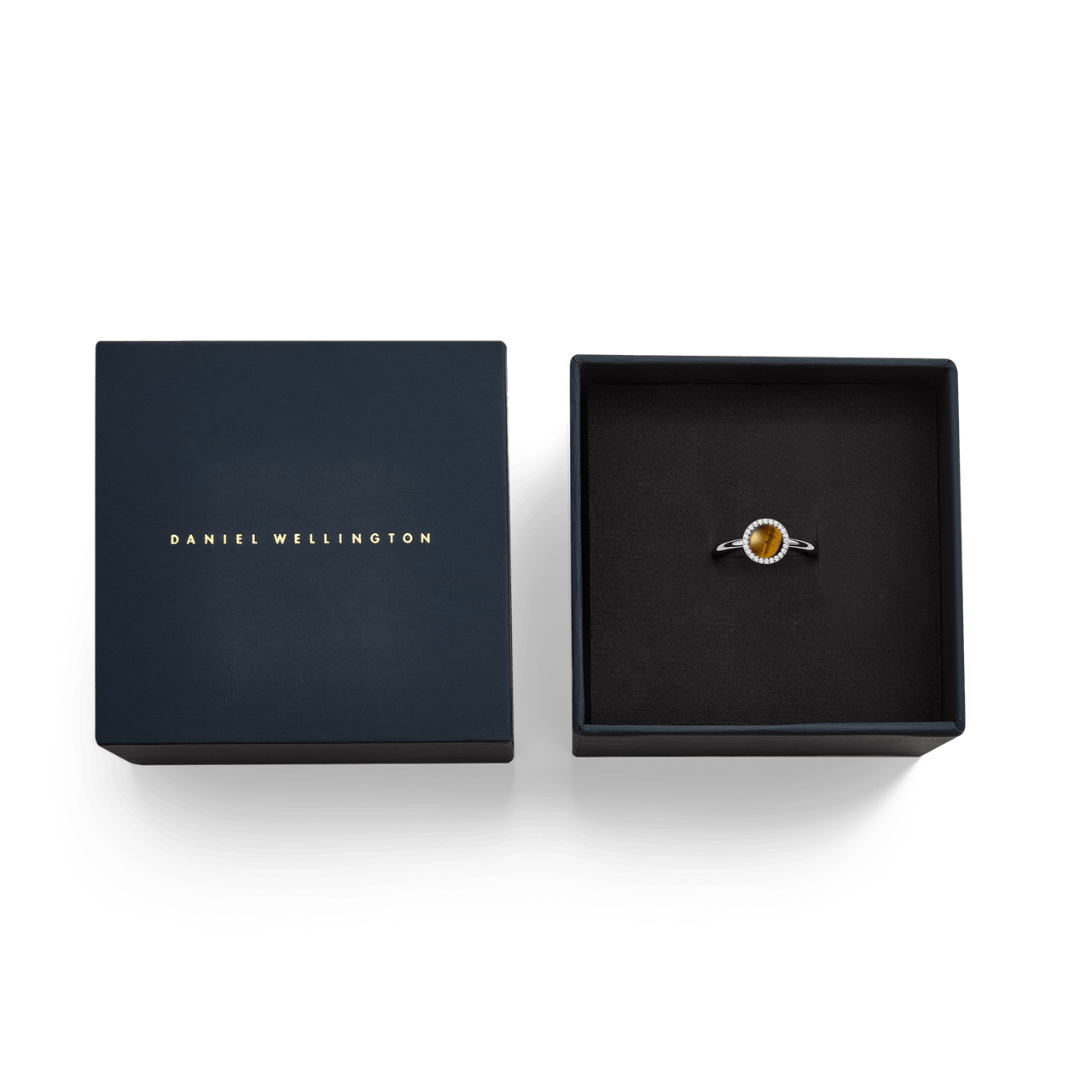 Daniel Wellington Audrey Tiger Eye Silver Ring