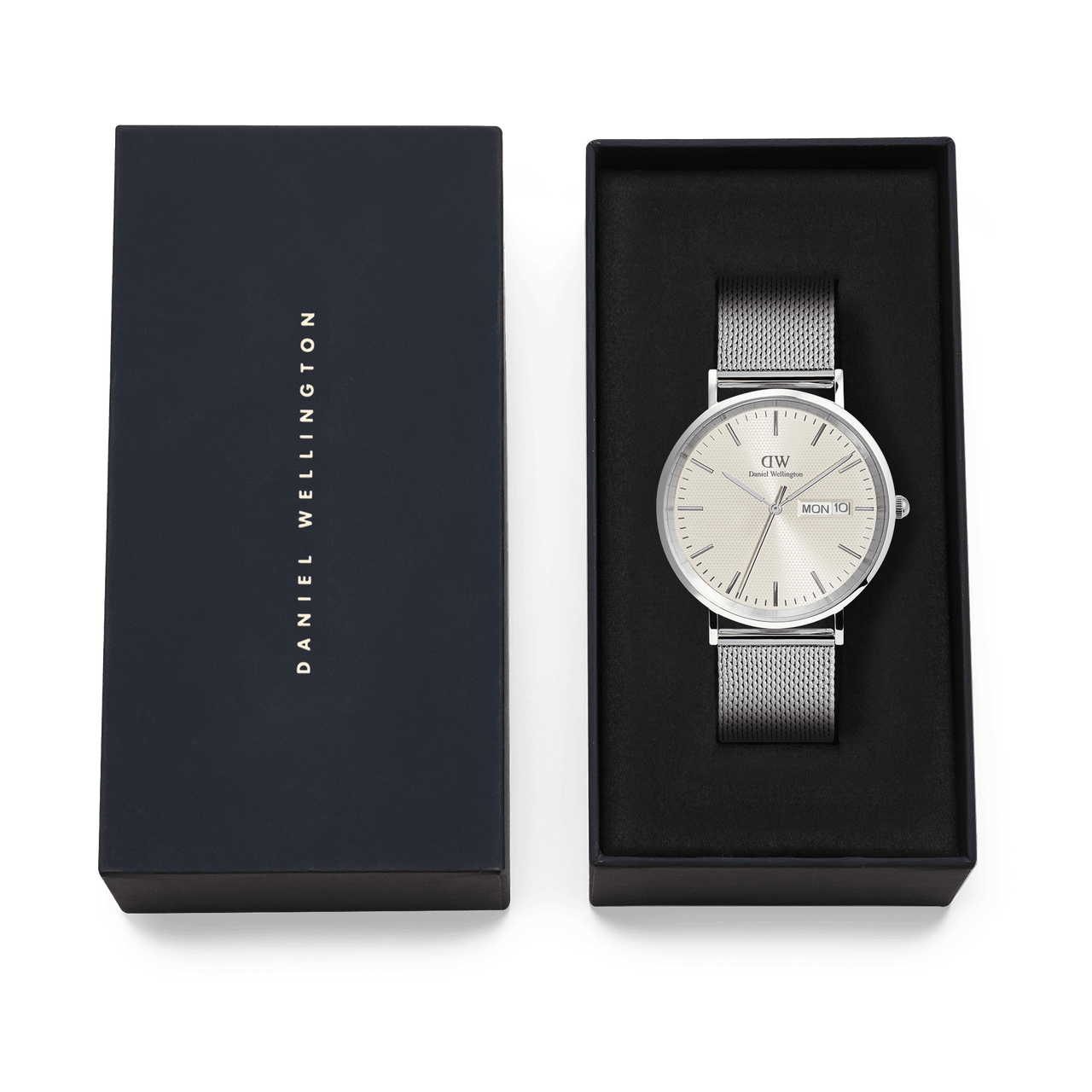 Daniel Wellington Classic Sterling Champagne Dial Watch DW00100828