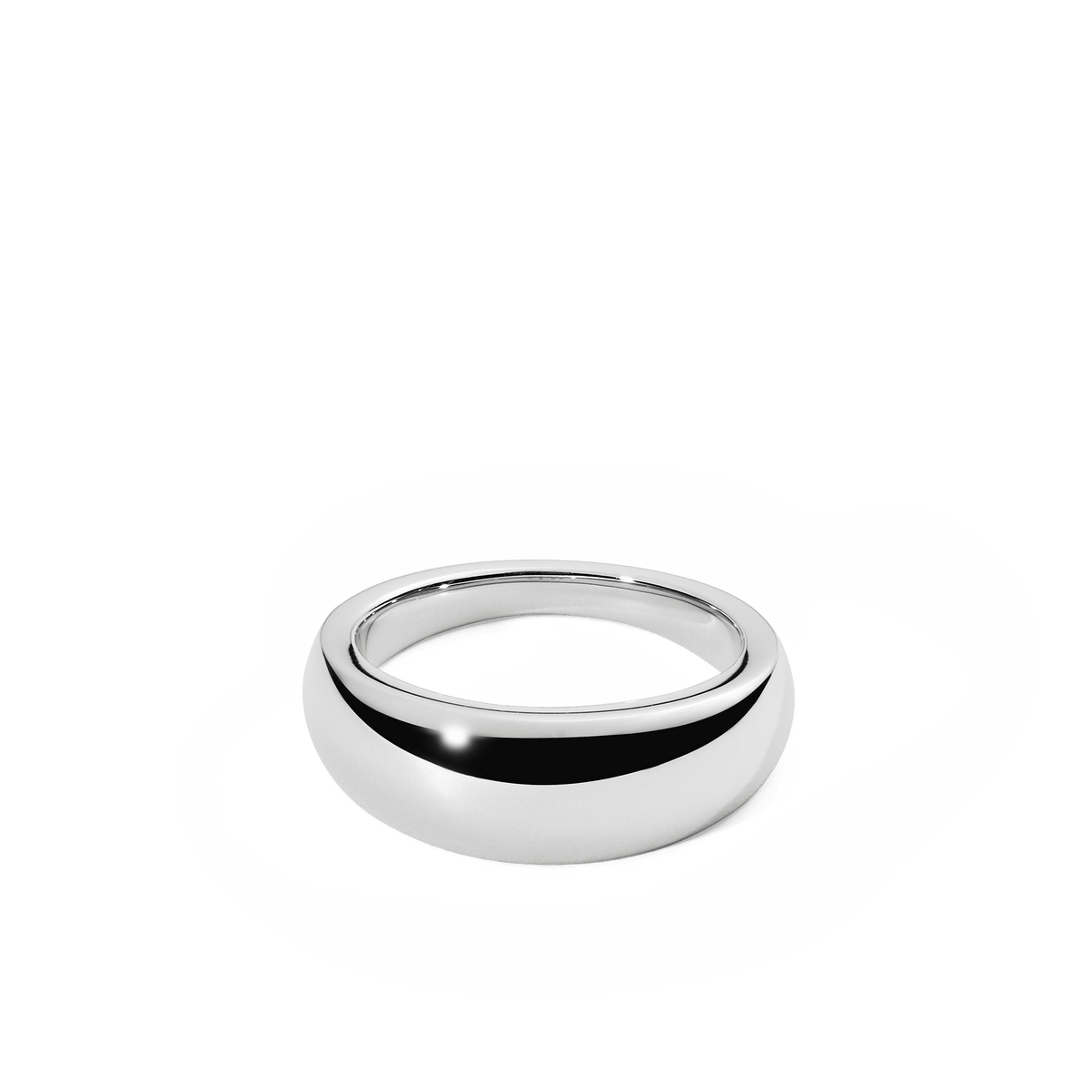 Daniel Wellington Flow Ring 8mm Silver in recycled stainless steel