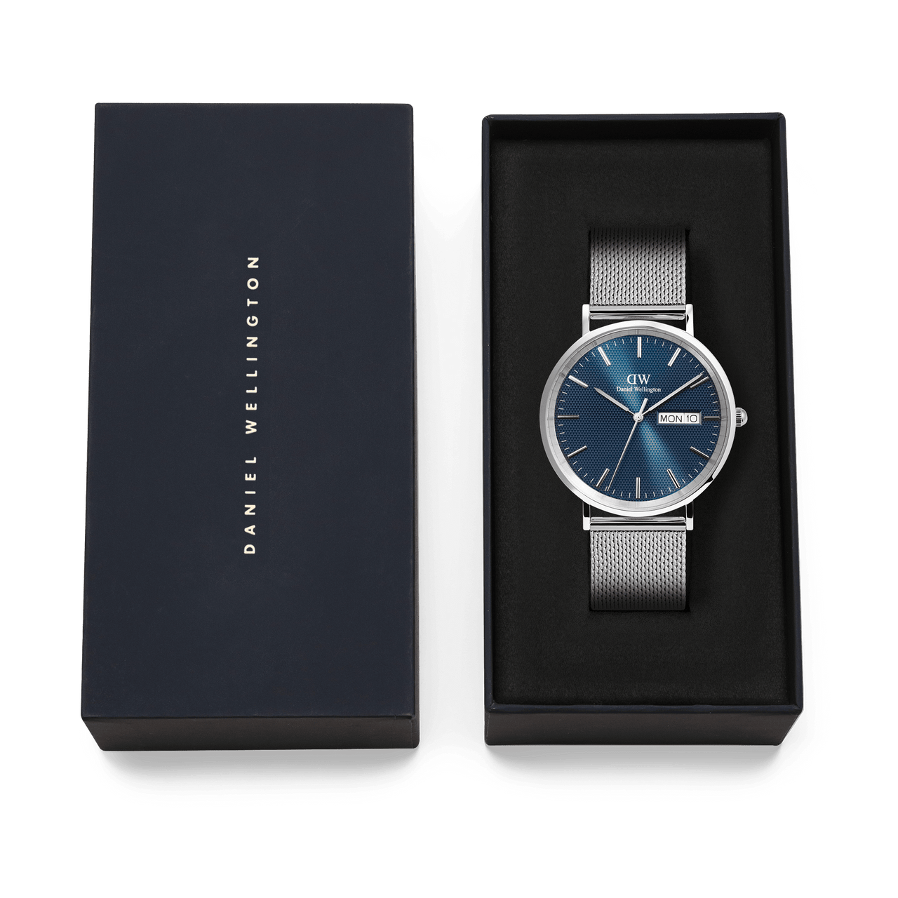 Daniel Wellington Classic Sterling Arctic Blue Dial Watch DW00100833
