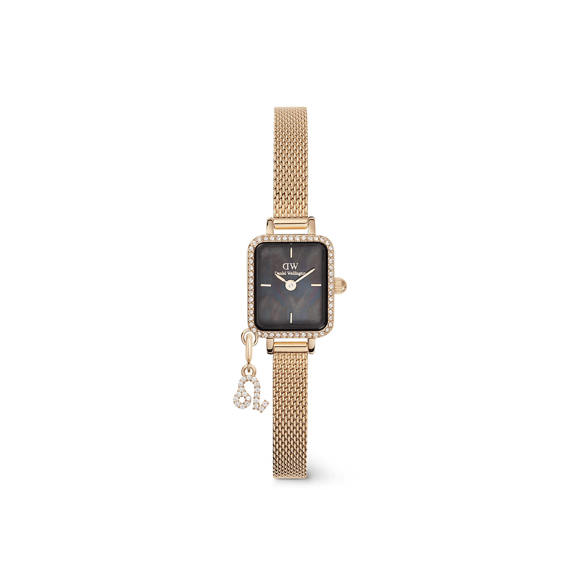 Daniel Wellington Quadro Mini Crystal Zodiac Evergold Watch