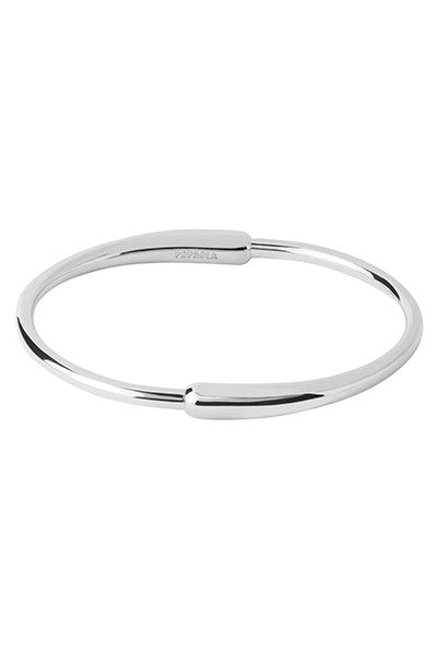 PDPAOLA Loop Silver Bangle Small