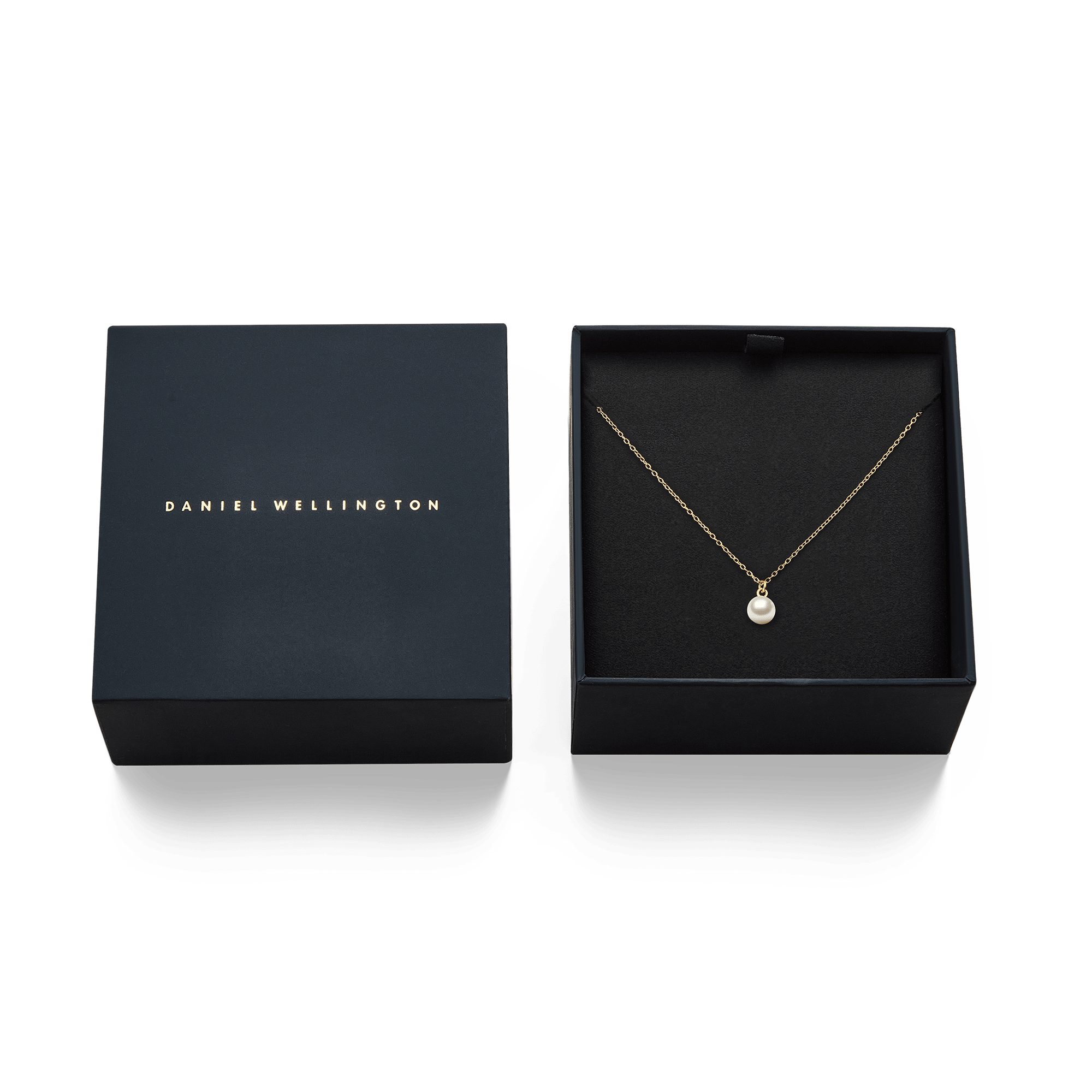 Daniel Wellington Pearl Necklace Gold