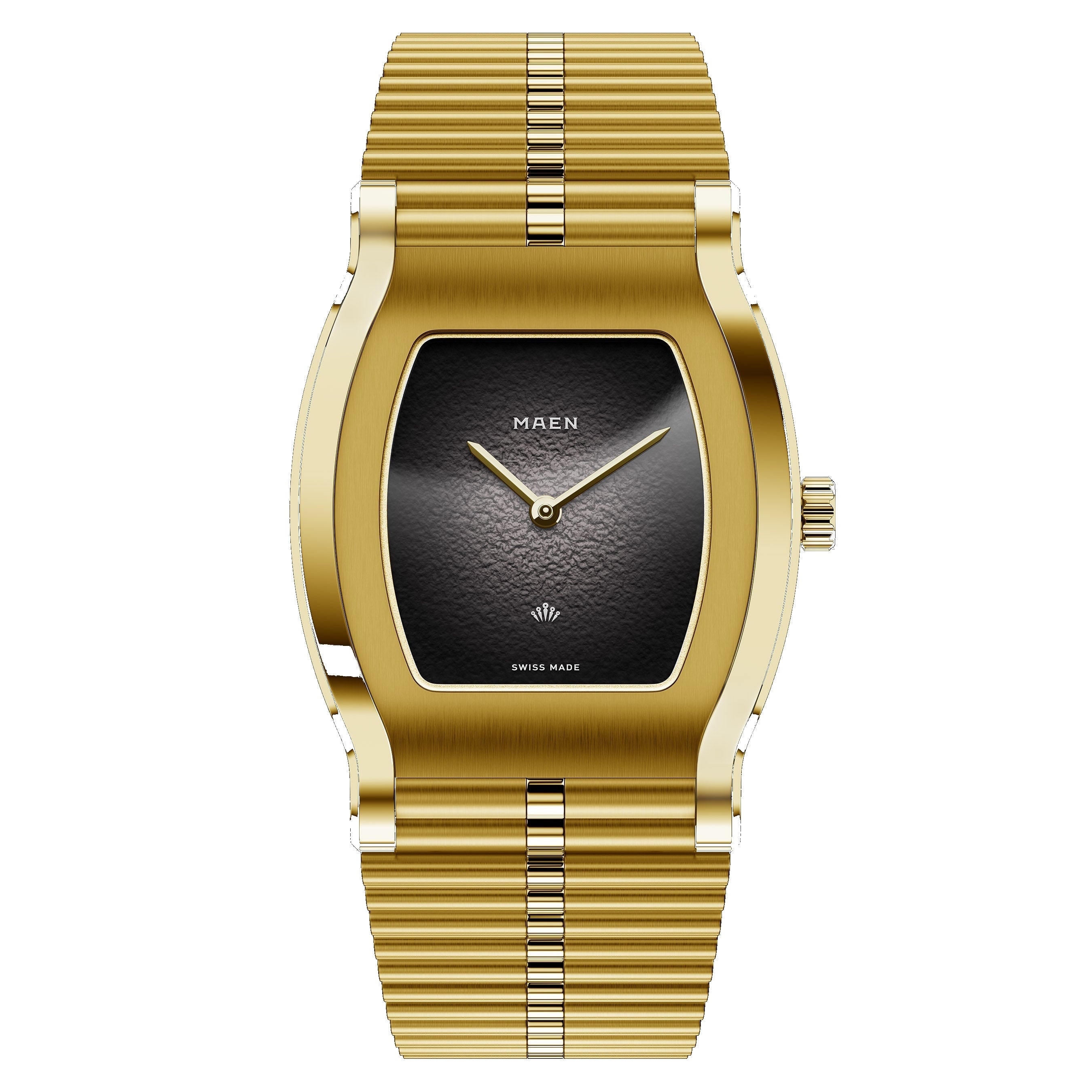 MAEN MAEN Grand Tonneau Ultra-Thin Gold Automatic Watch MNL.06 - MNL 06 Bracelet