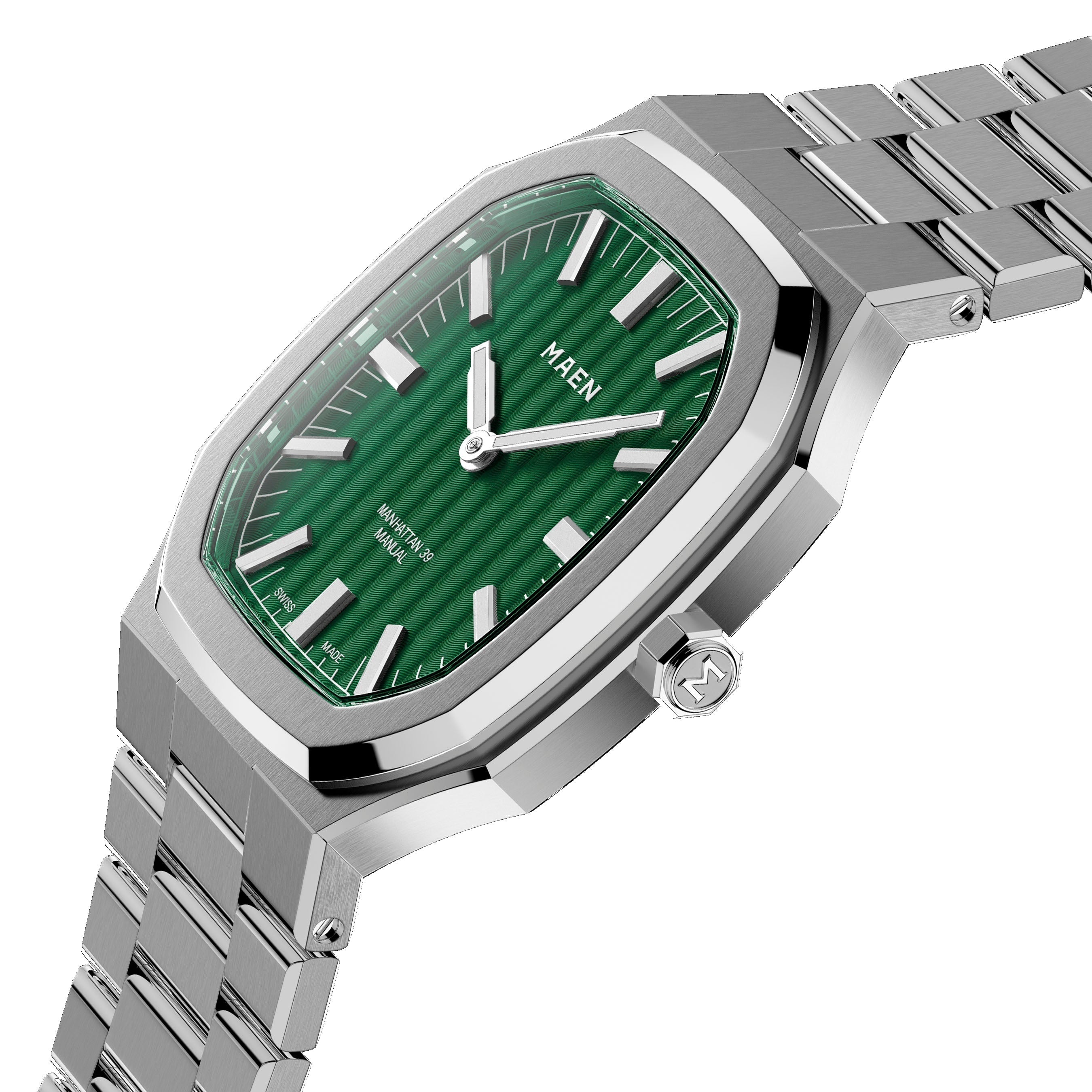 MAEN MAEN Manhattan 39 Ultra-Thin Automatic Watch M4.1.1 - MHU01 Overhead