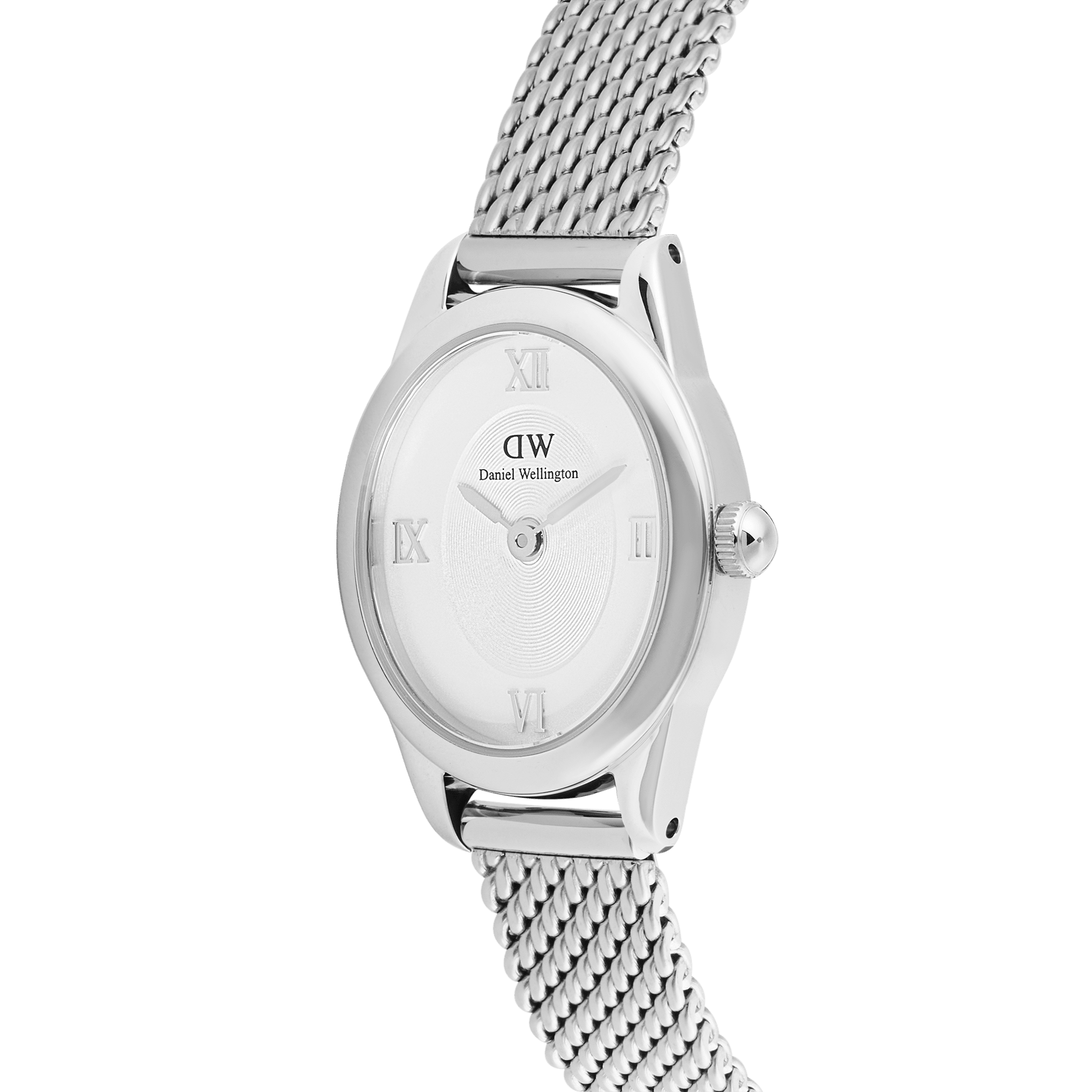 Daniel Wellington Ophelia Mini Mesh White Silver DW00100938