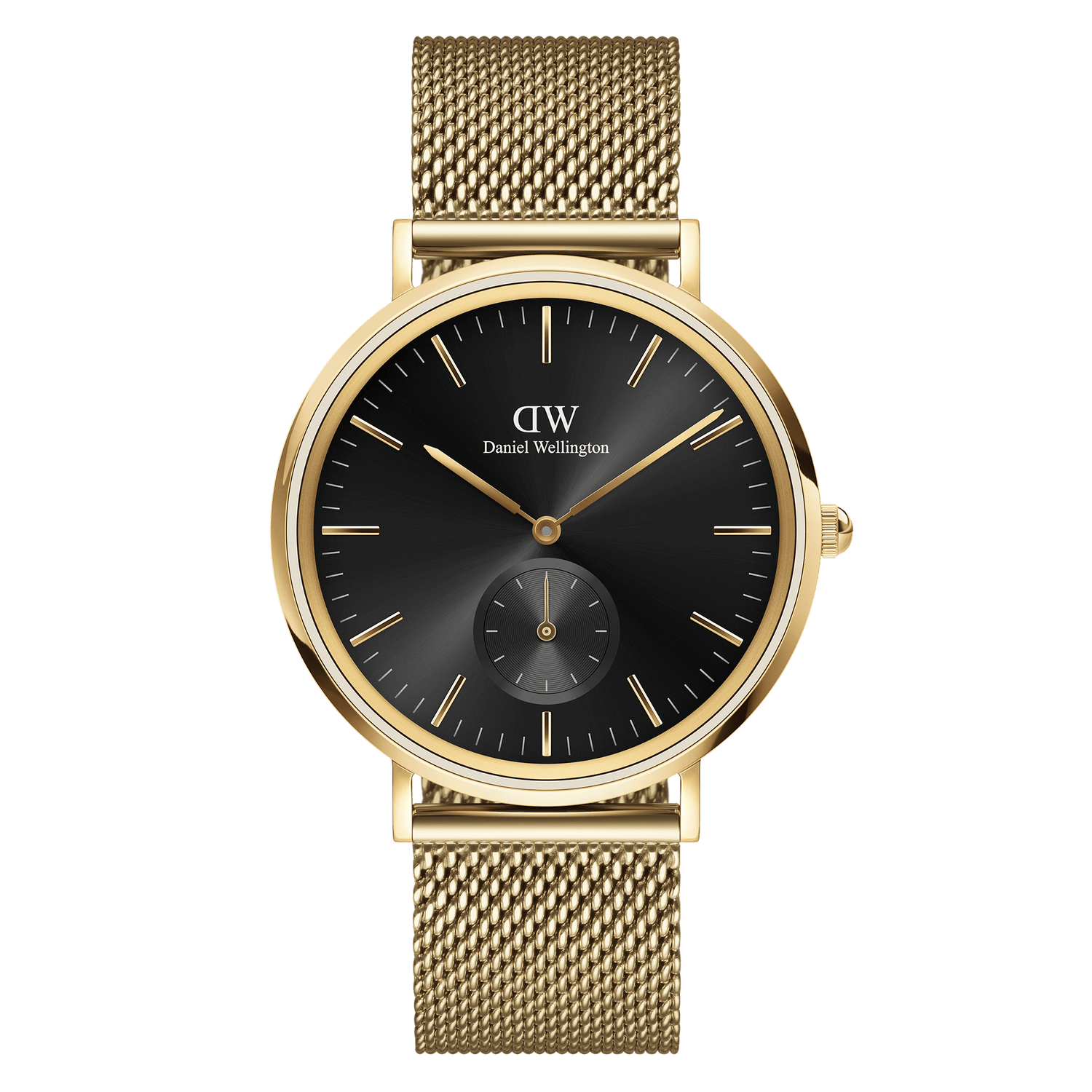 Daniel Wellington Classic Multi Eye Evergold Onyx Black Dial Watch DW0 Watch Direct