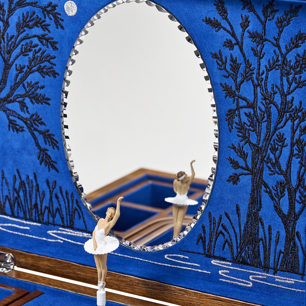 Wolf Ballet Musical Jewellery Box 190th anniversary limited edition "Swan Lake" 190106