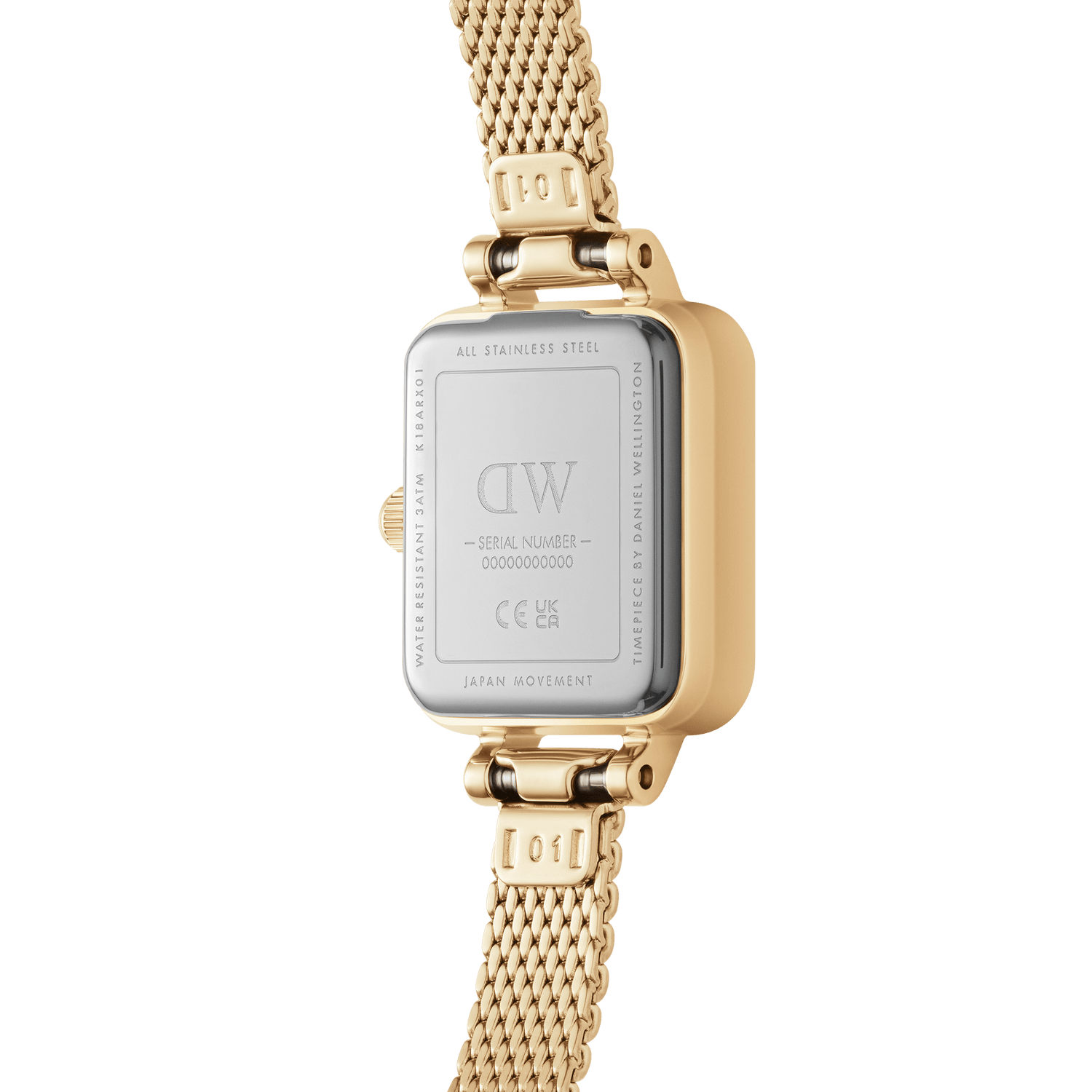 Daniel Wellington Quadro Mini Evergold Watch DW00100725