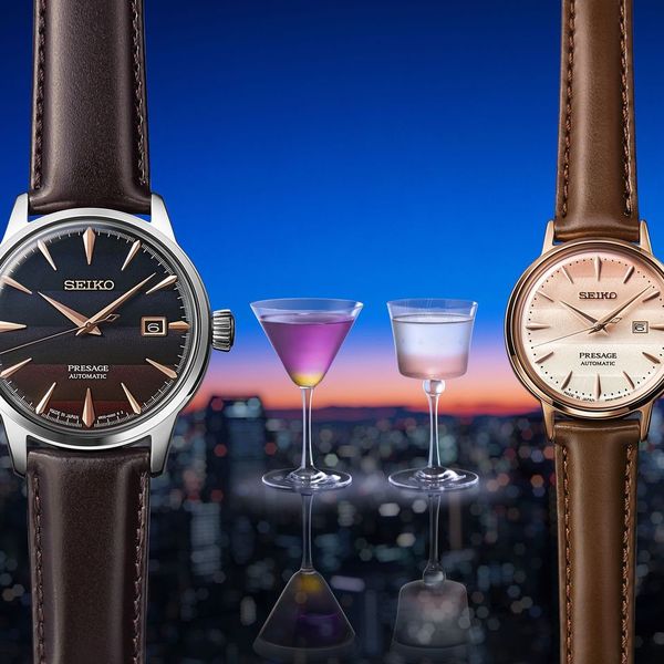 Seiko Presage Purple Sunset Limited Edition Watch SRPK75J