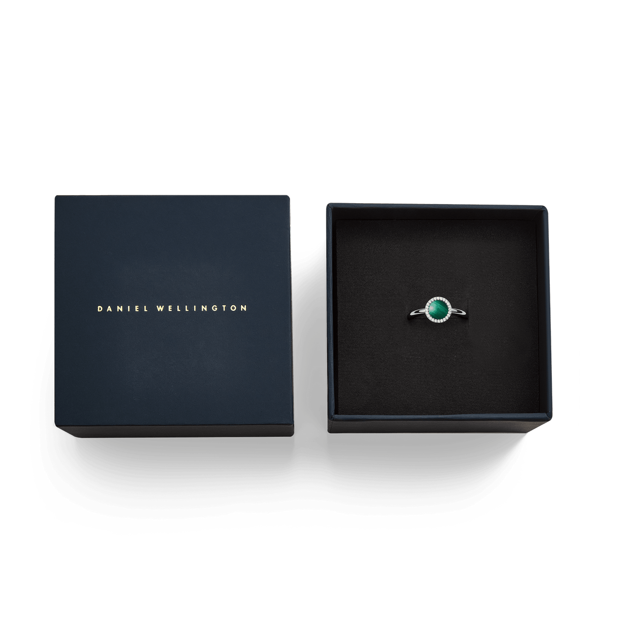 Daniel Wellington Audrey Malachite Silver Ring