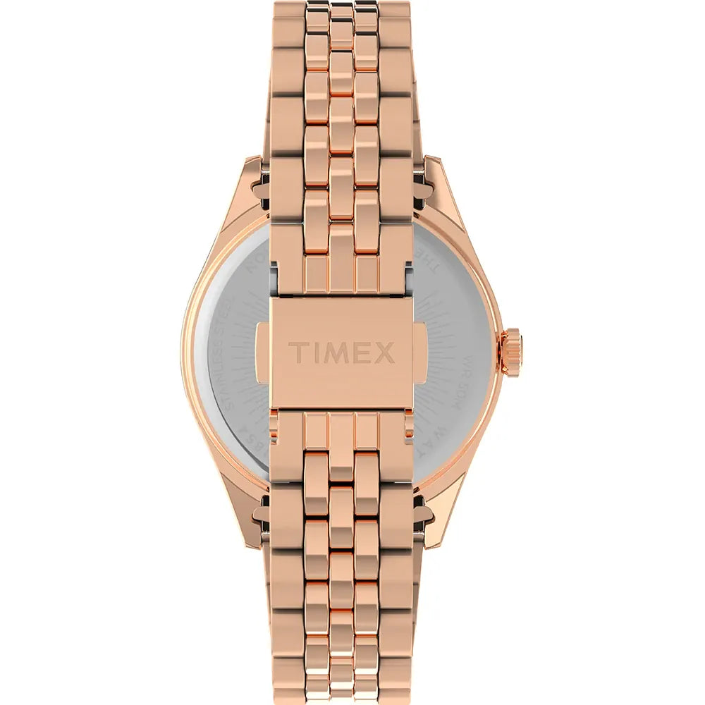 Timex Legacy Rose Gold Stainless Steel Quartz Watch TW2W32200