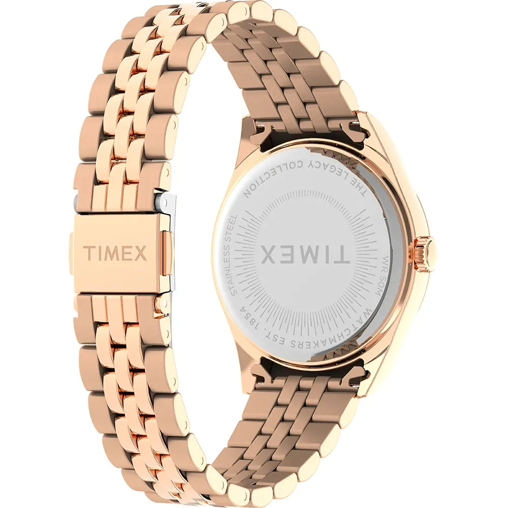 Timex Legacy Rose Gold Stainless Steel Quartz Watch TW2W32200