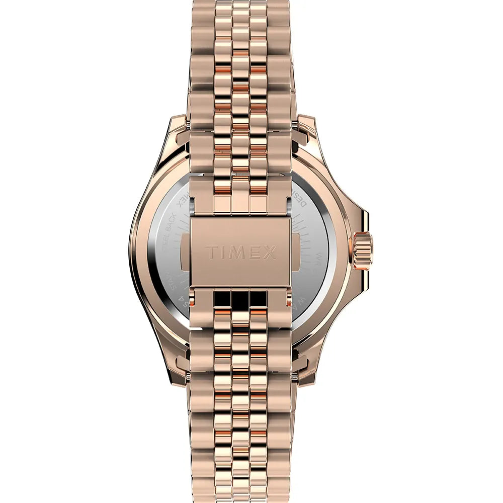 Timex Trend Kaia Rose Gold Stainless Steel Quartz Watch TW2W34200