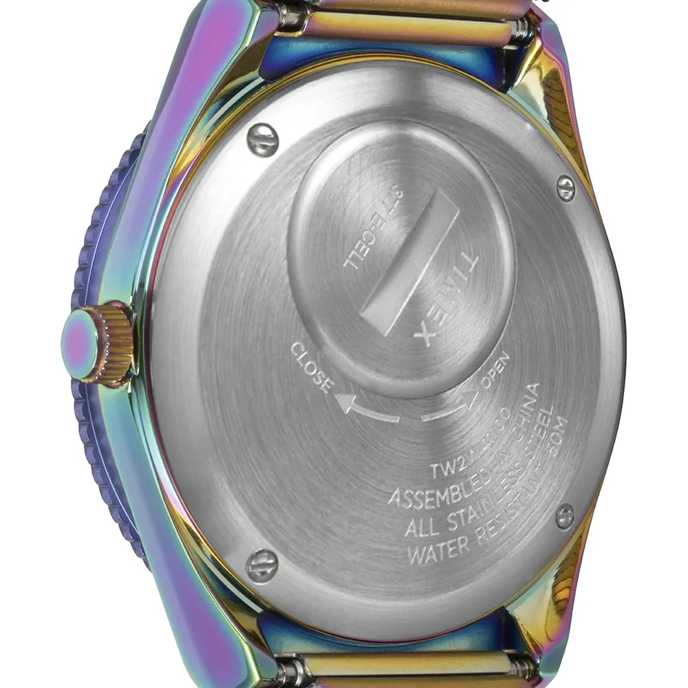 Timex Q 36mm Purple Dial Timex Watch TW2W41100