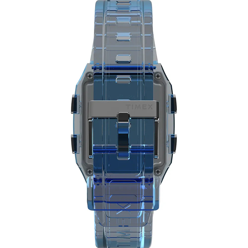 Timex Q Retro Transparent Quartz Timex Watch TW2W45100