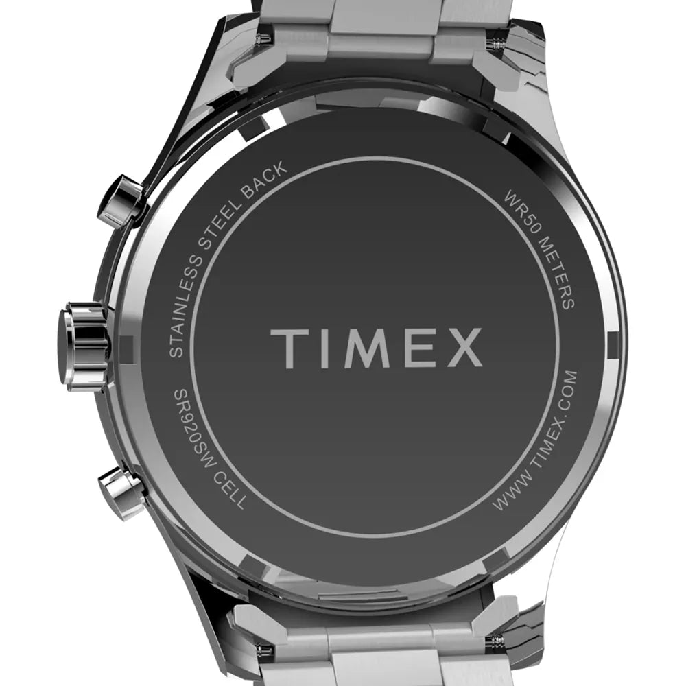 Timex Chrono SS Watch TW2Y01400