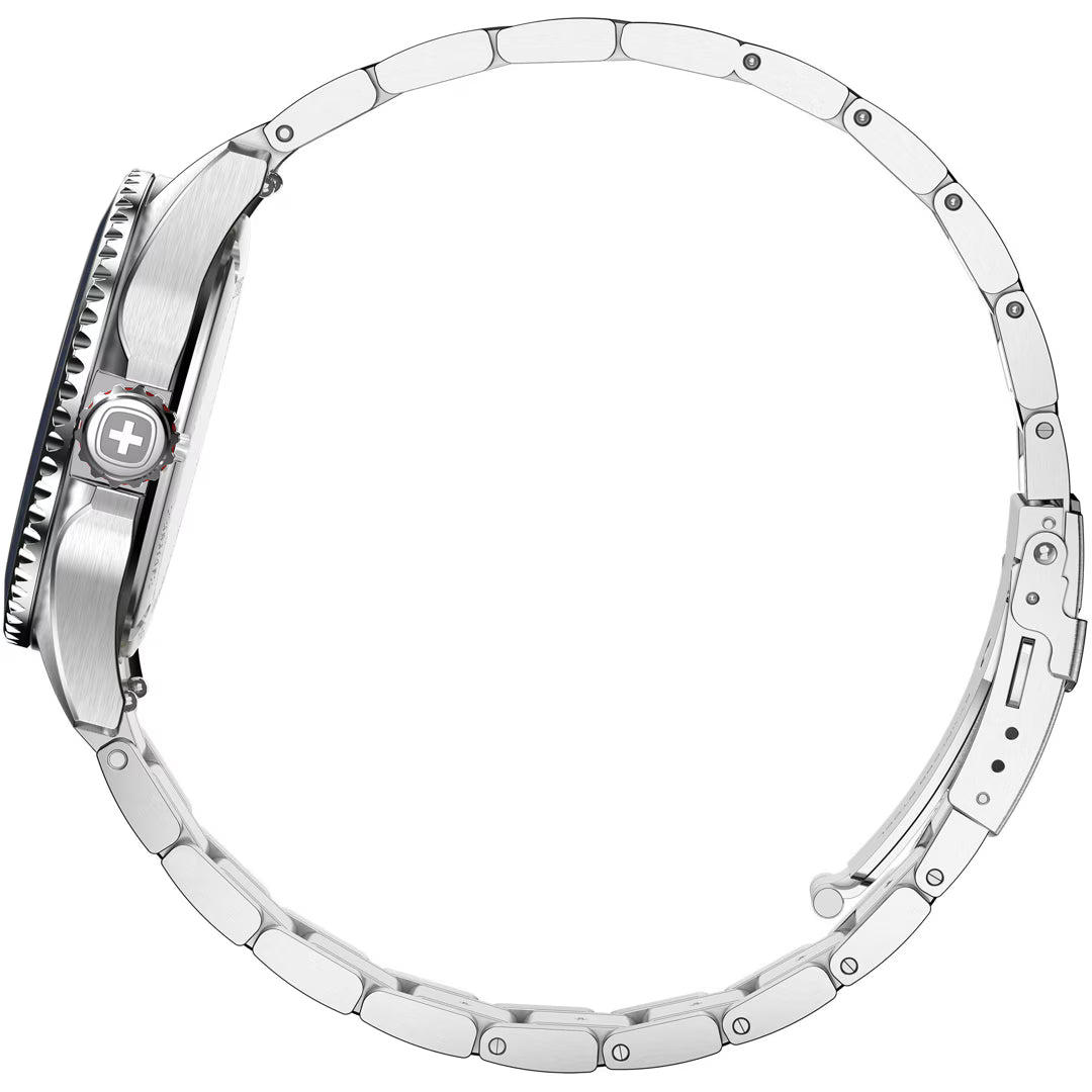 Wenger Executive 34mm Blue Dial Stainless Steel 200M Women's Watch 01.2021.102