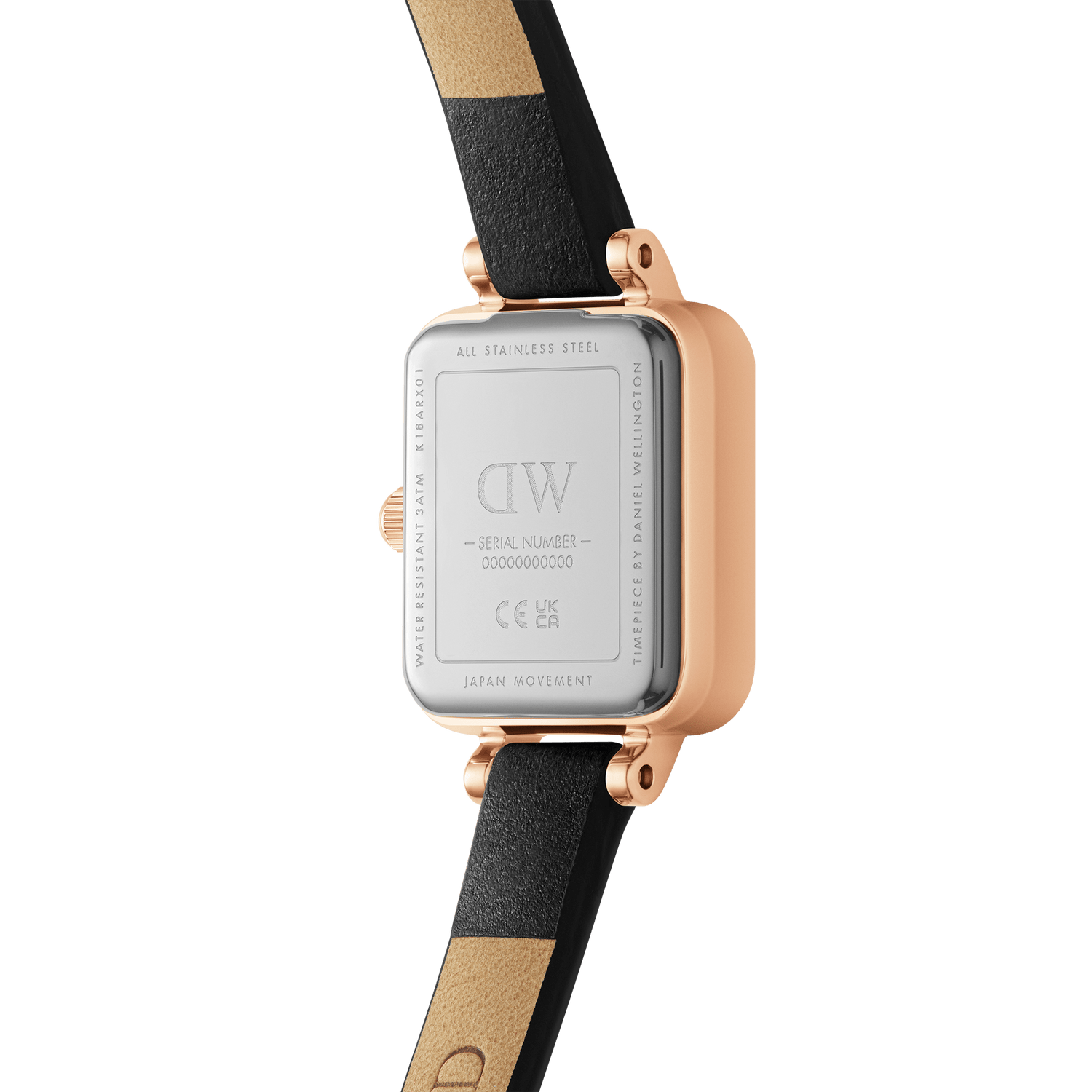 Daniel Wellington Quadro Mini Sheffield Rose Gold Watch DW00100728