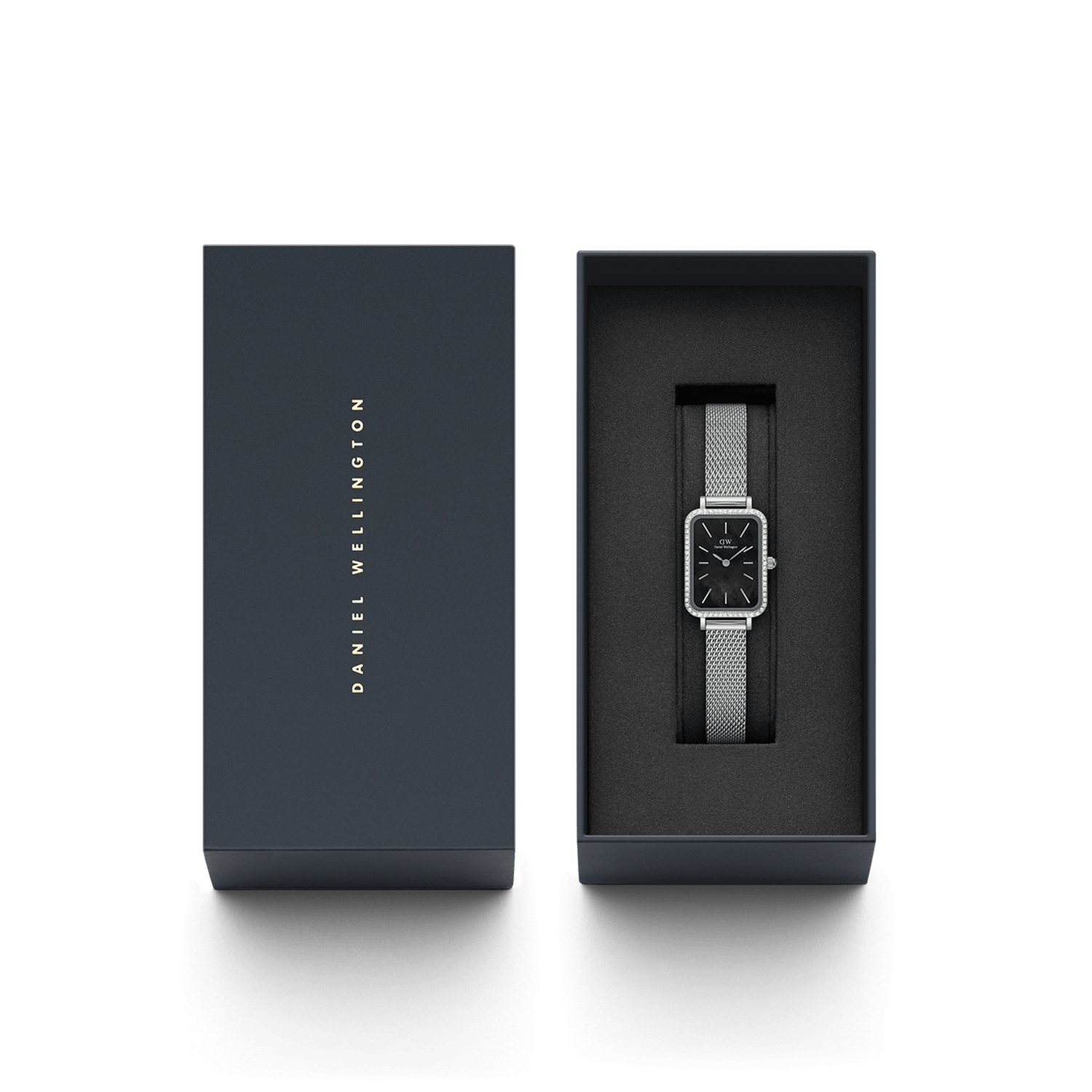 Daniel Wellington Quadro Lumine Bezel Sterling Watch DW00100667