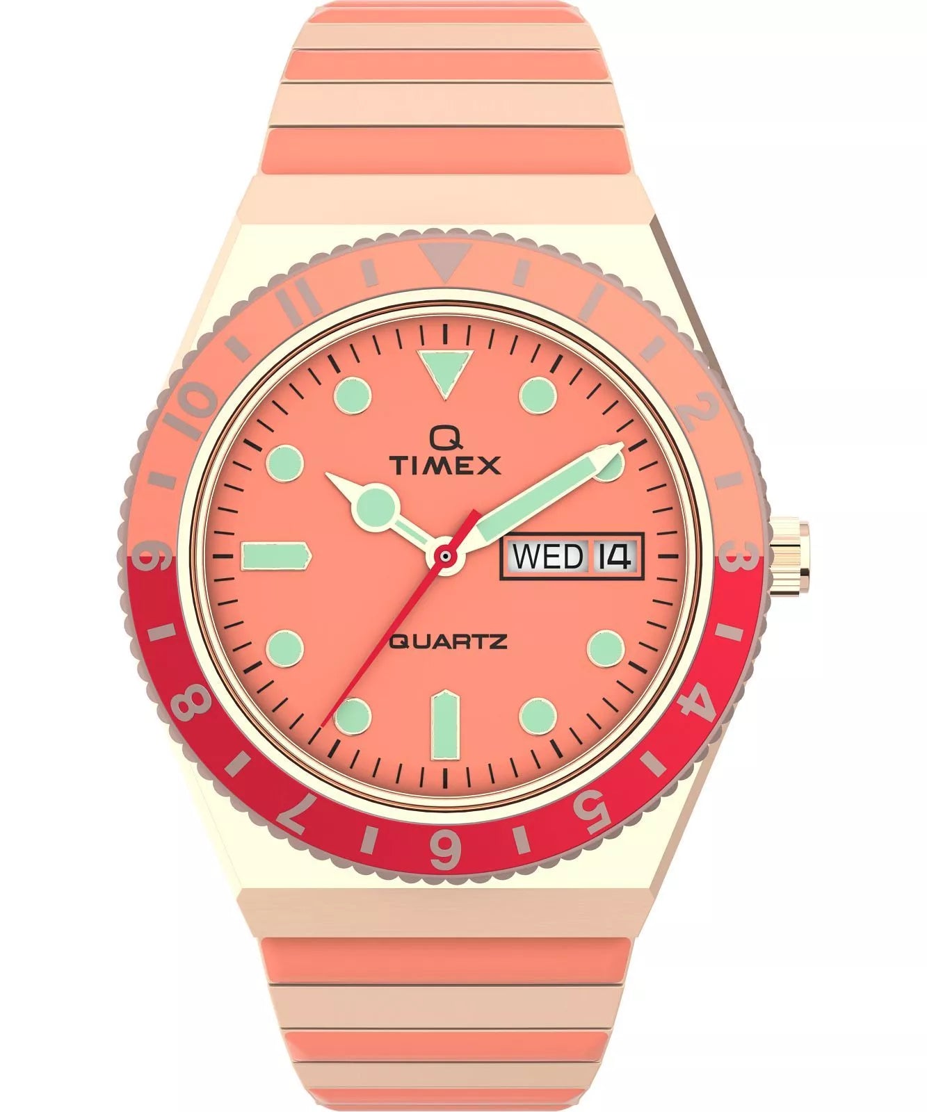 TIMEX/タイメックス Q MalibuTX-TW2V38600 レディース Timex Q Malibu 36mm Stainless Steel Women's Watch TW2V38600