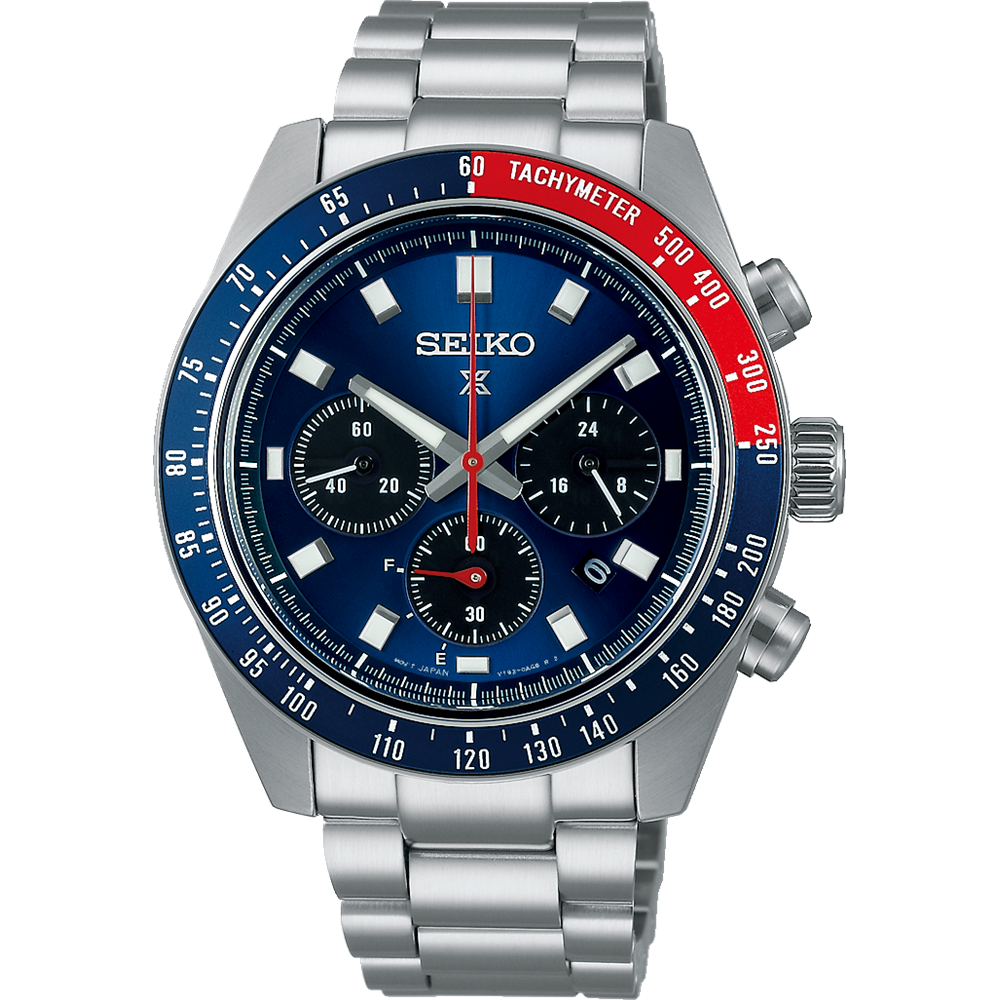 Seiko Solar Chronograph Blue Dial Seiko Solar Chronograph