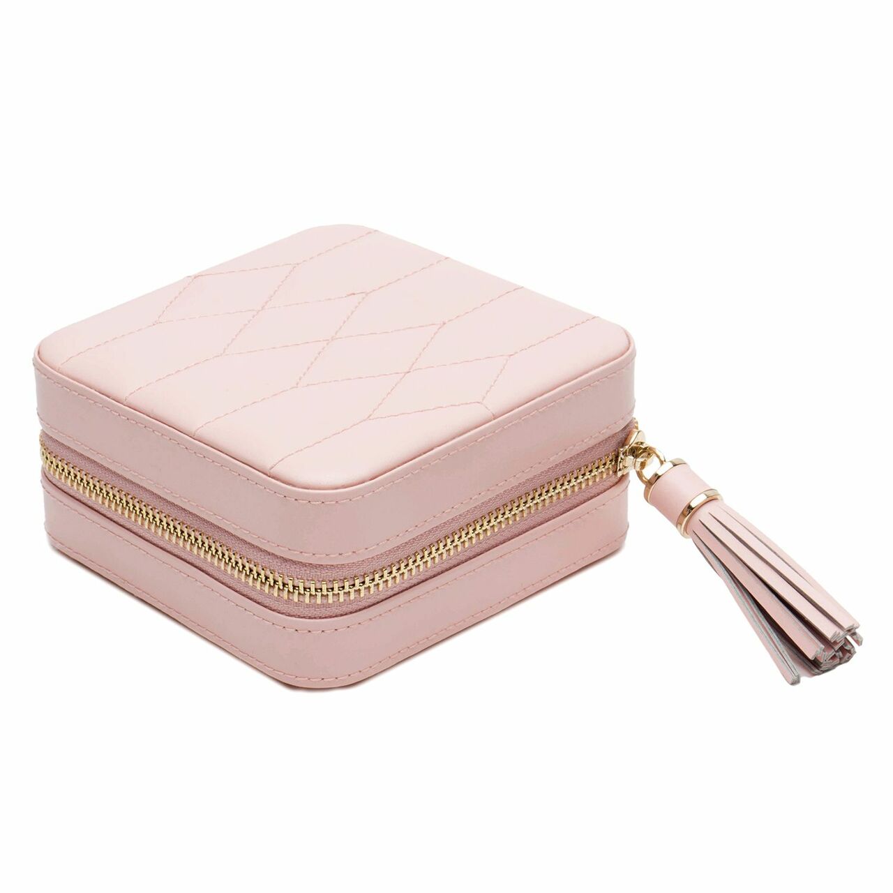 Wolf Caroline Zip Rose Quartz Travel Case 329915