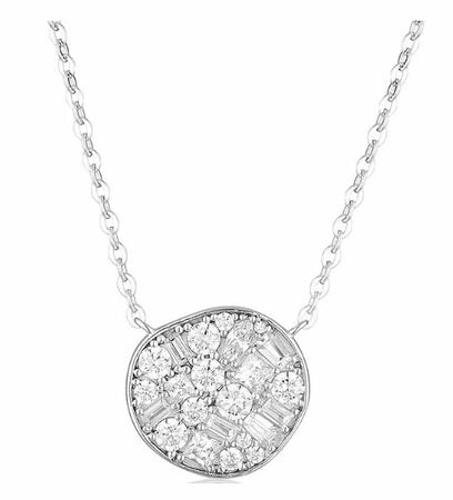Georgini Fili Large Mosaic Pendant Silver