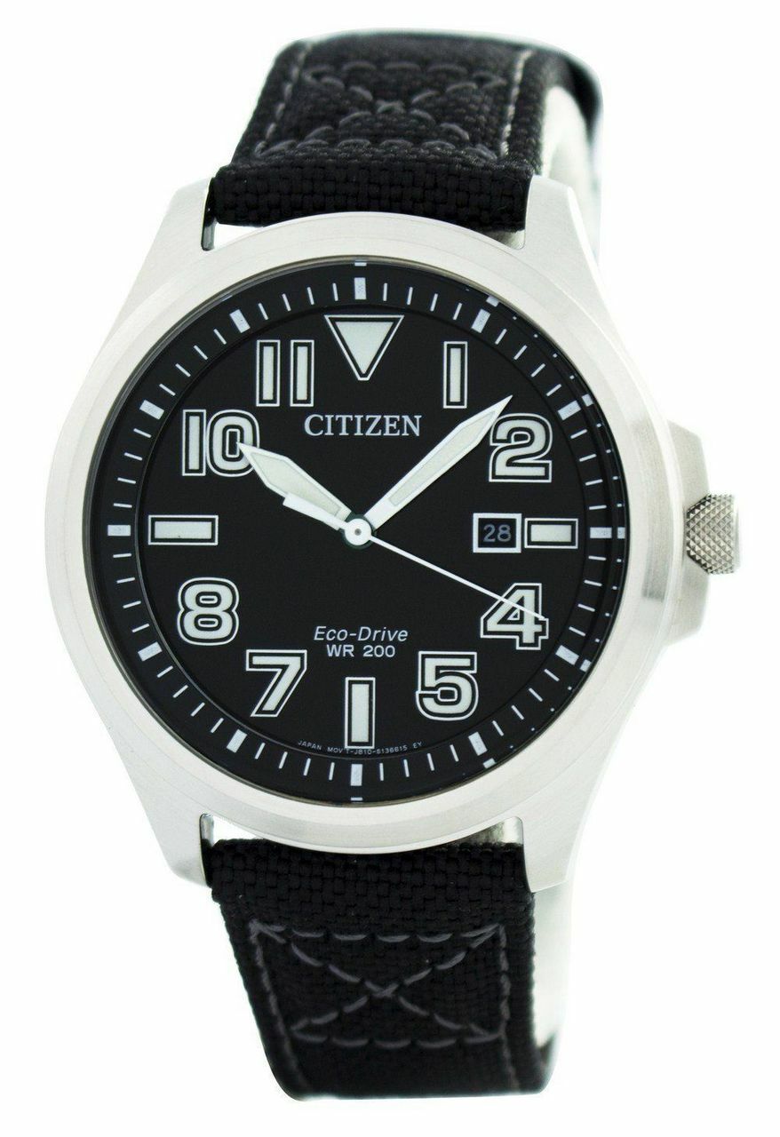 Citizen Eco-Drive Military 200M Mens Watch