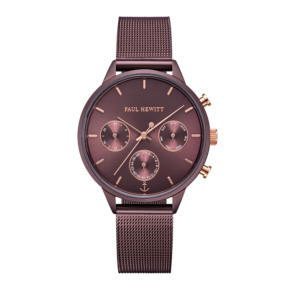 Paul Hewitt Everpulse Dark Mauve Watch Watch Direct