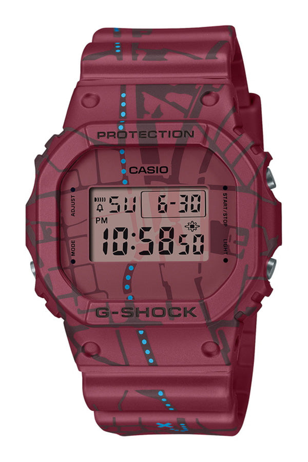 G shock discount red color watch