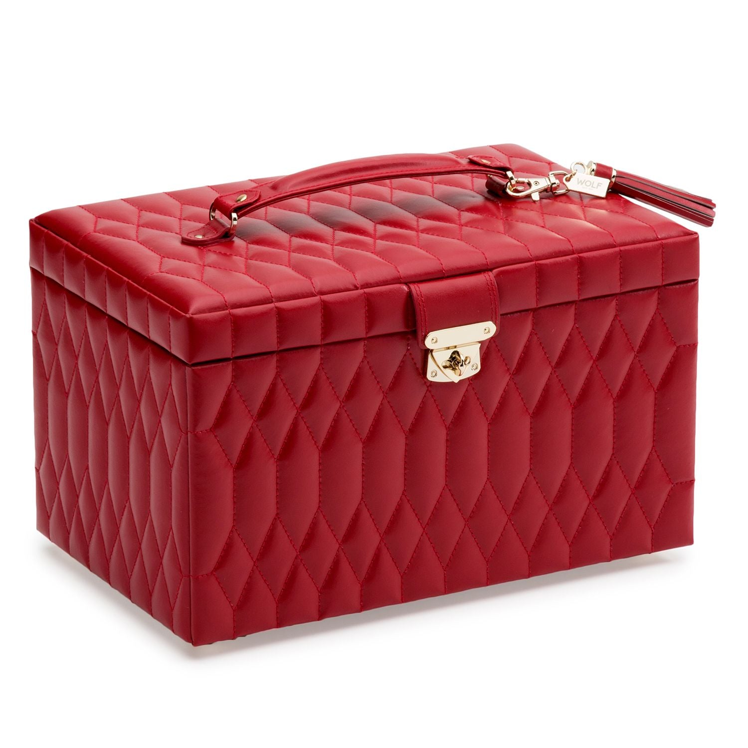 Wolf Caroline Large Jewellery Case