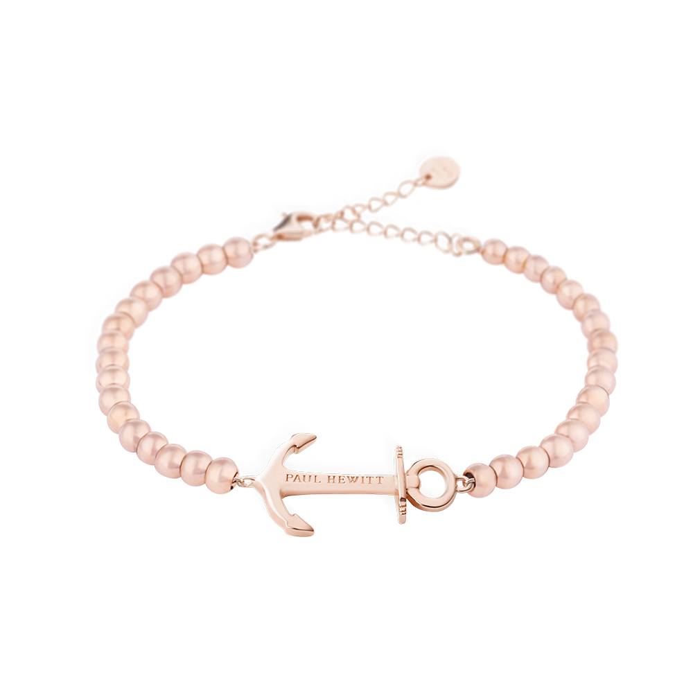 Paul Hewitt Anchor Spirit Rose Gold Steel Bracelet