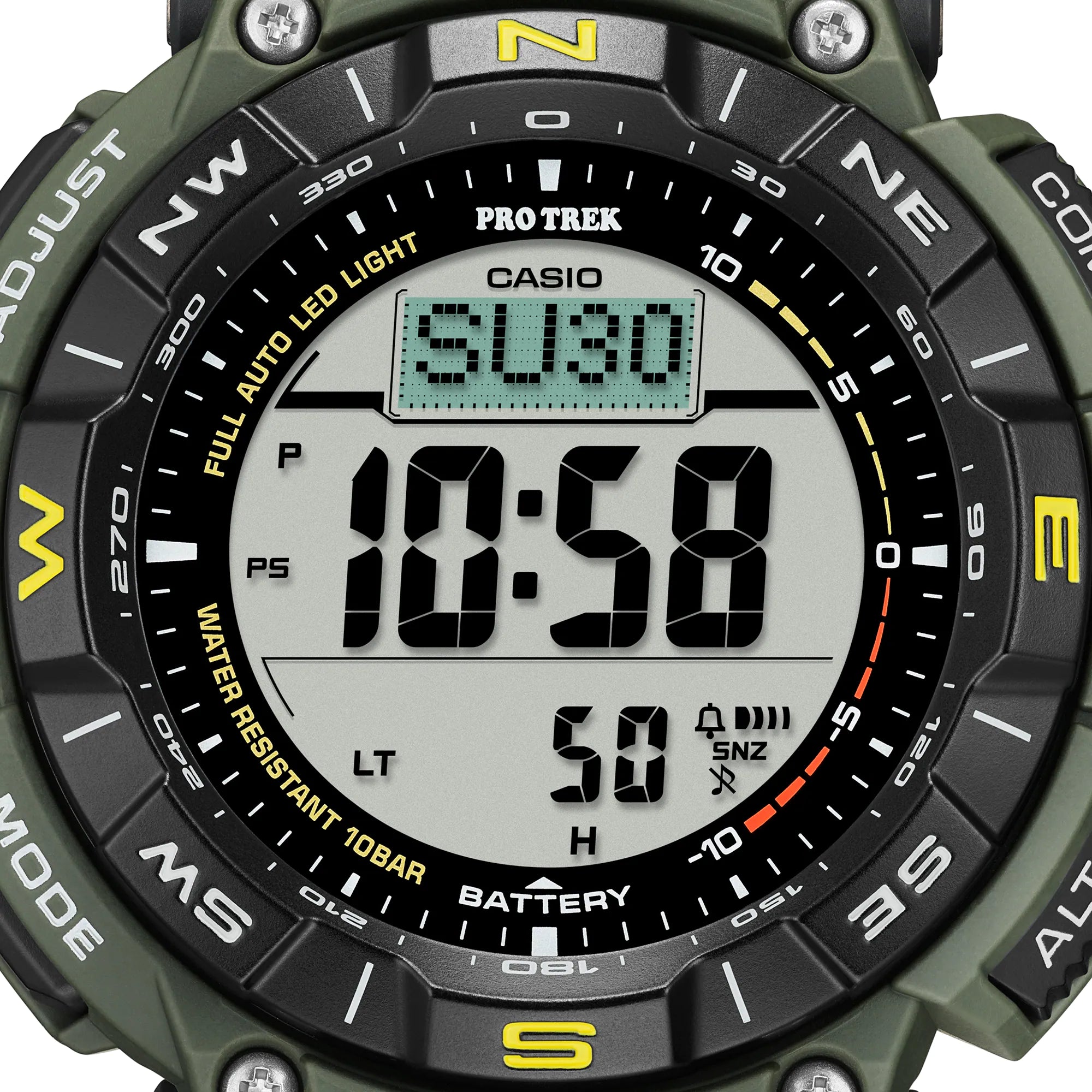 Casio Pro Trek Bio Mass Tough Solar Watch PRG340-3