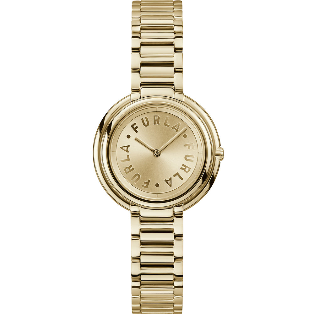 Furla Heritage Icon Gold Womens Watch WW00032005L2 display picture 2