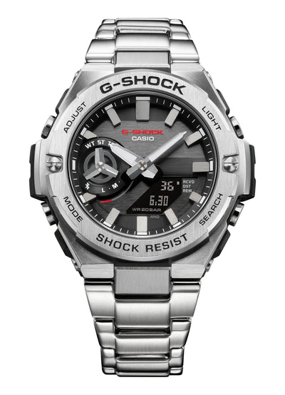 G-Shock Solar Stainless Steel Watch GSTB500D-1A
