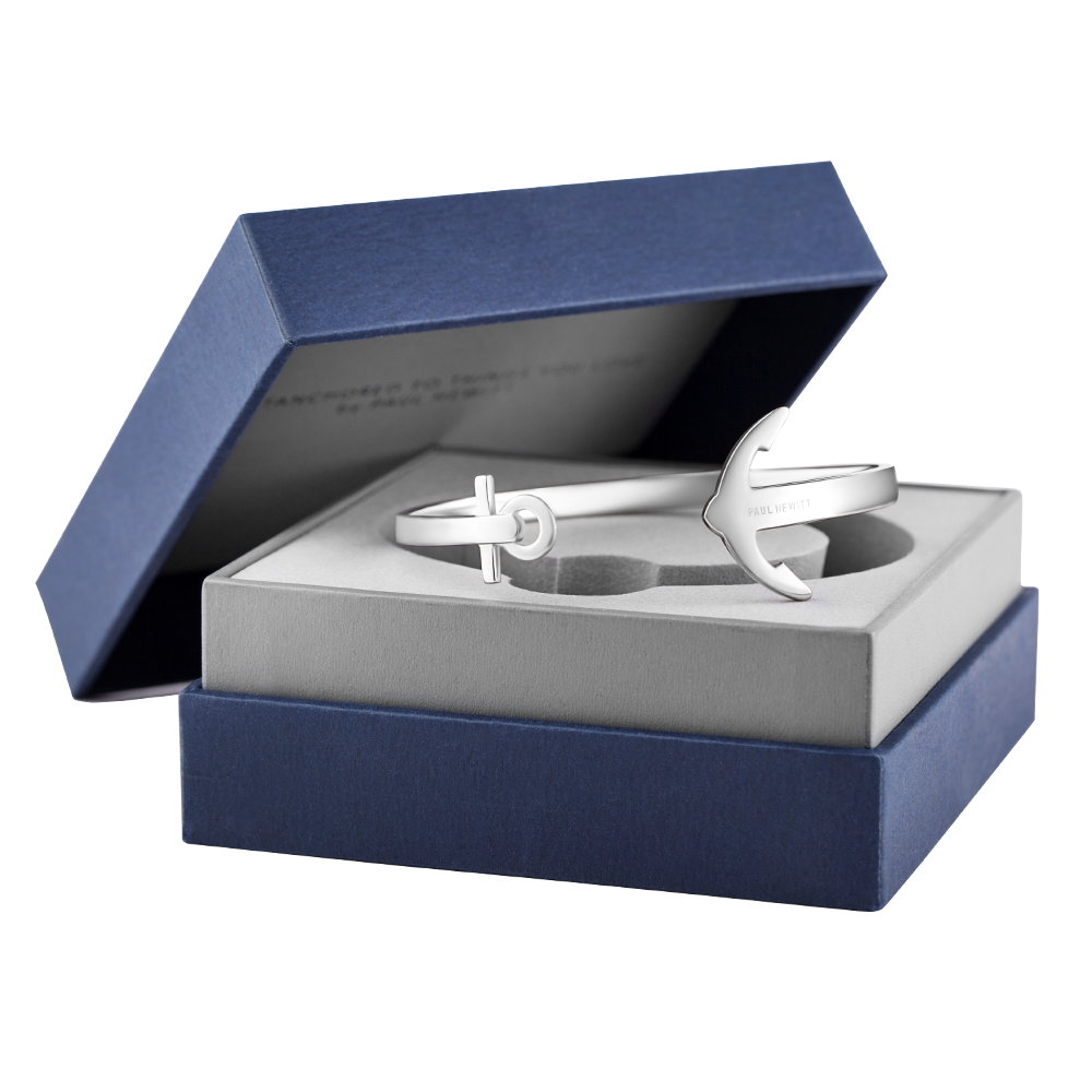 Paul Hewitt Ancuff Stainless Steel Bracelet - S