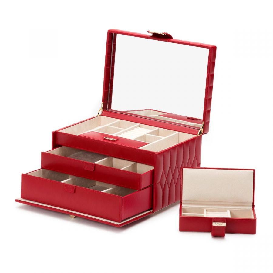 Wolf Caroline Medium Jewelry Case