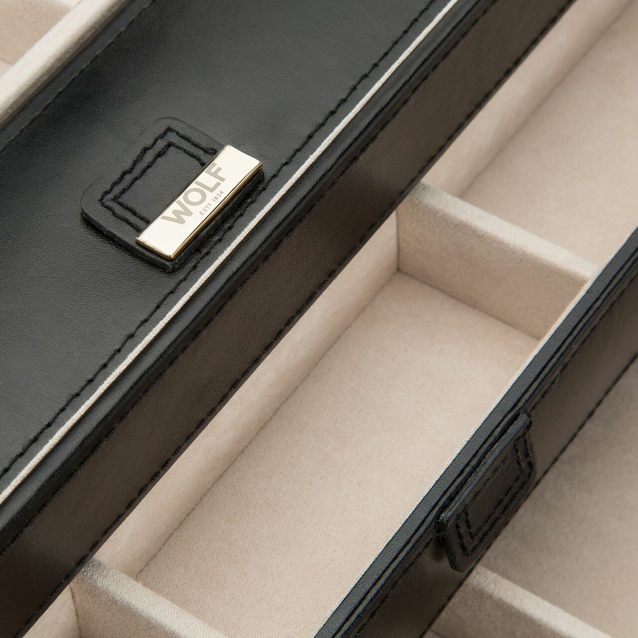 Wolf Caroline Large Jewellery Case