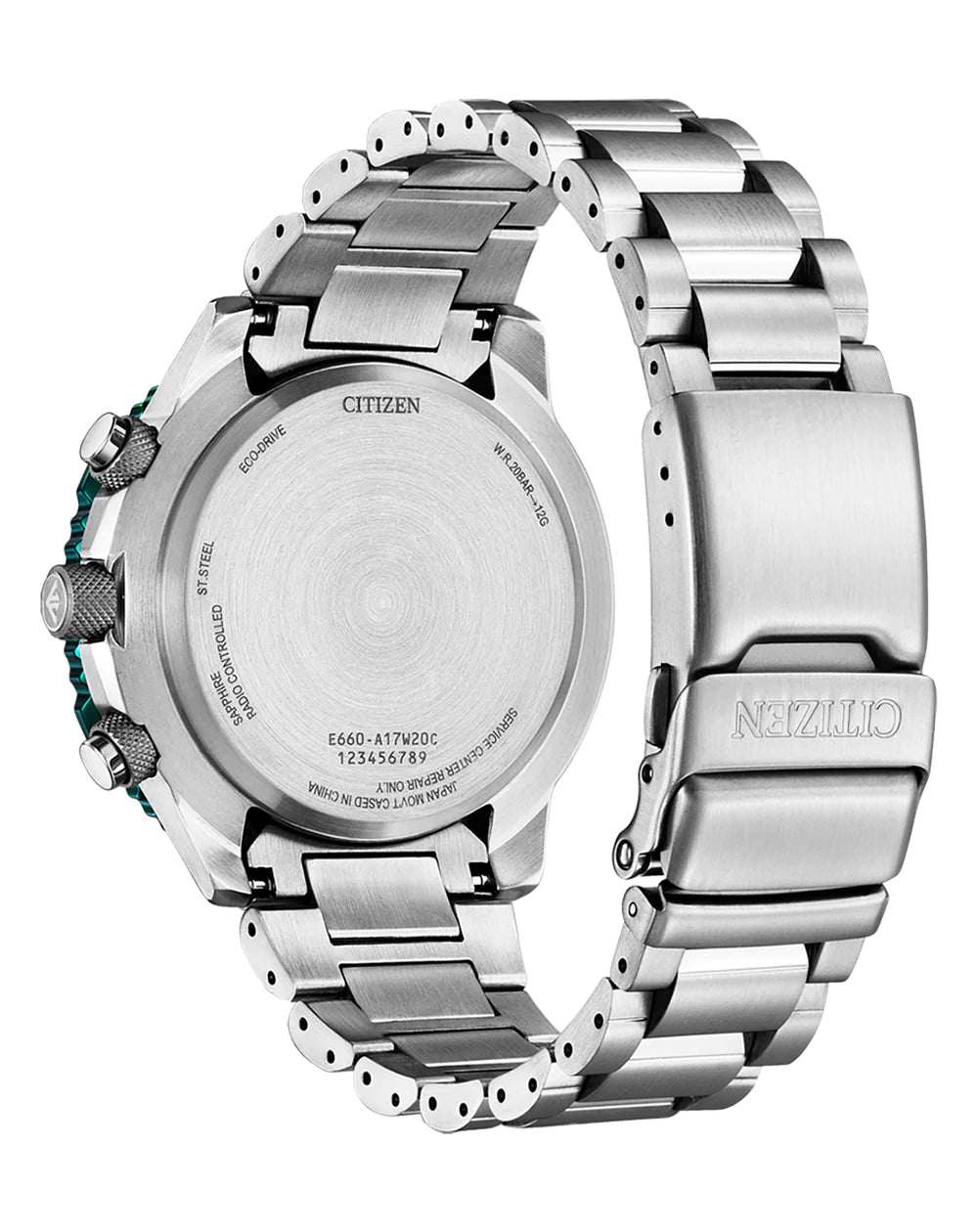 Citizen Promaster Eco-Drive Green Dial Mens Watch CB5004-59W