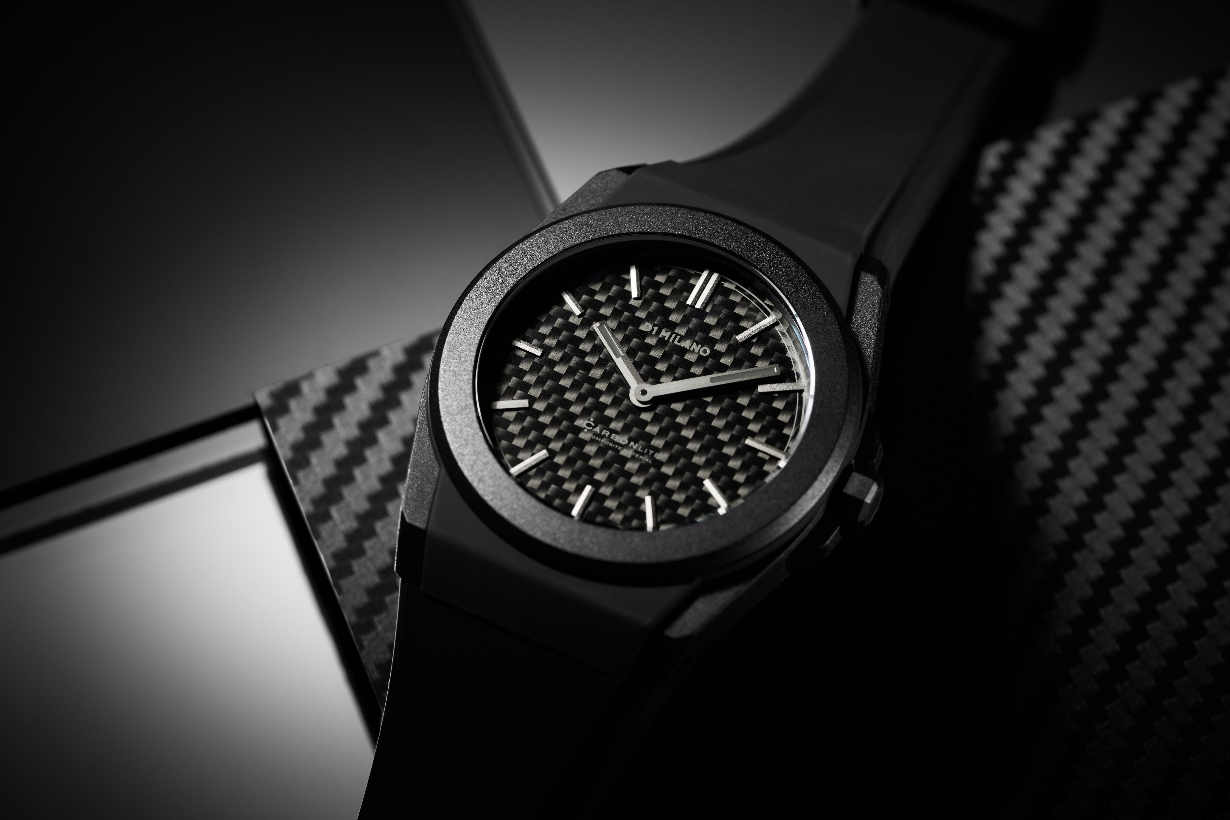 D1 Milano Carbonlite Carbon 40.5mm Watch CLRJ01