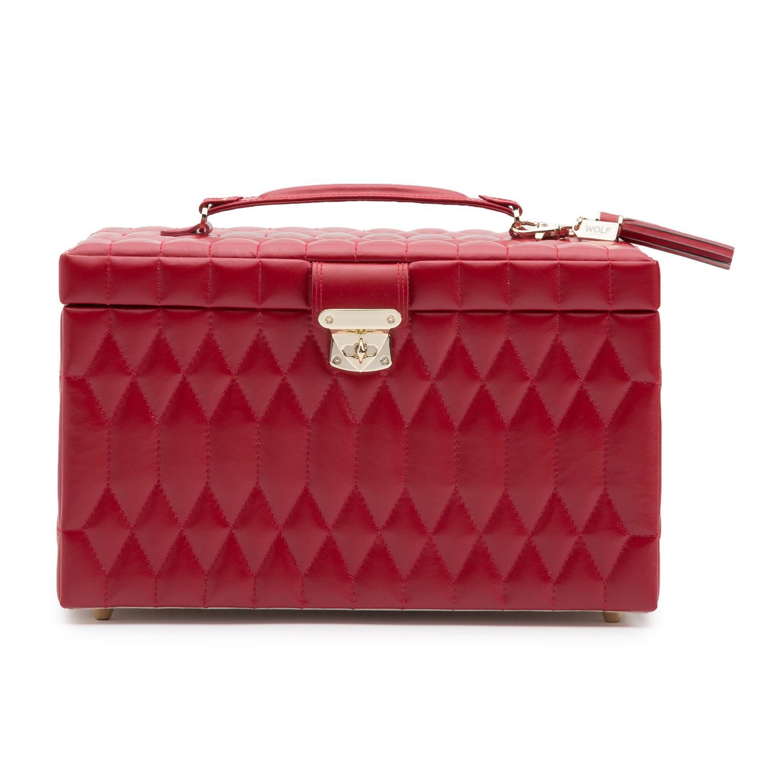 Wolf Caroline Large Jewellery Case