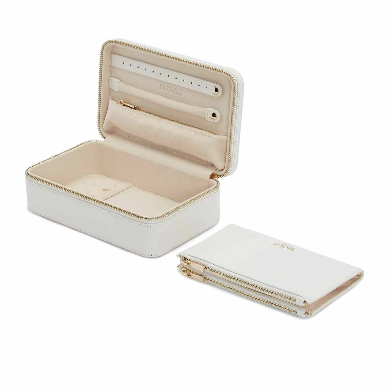 Wolf Maria Medium Zip Case White 766353
