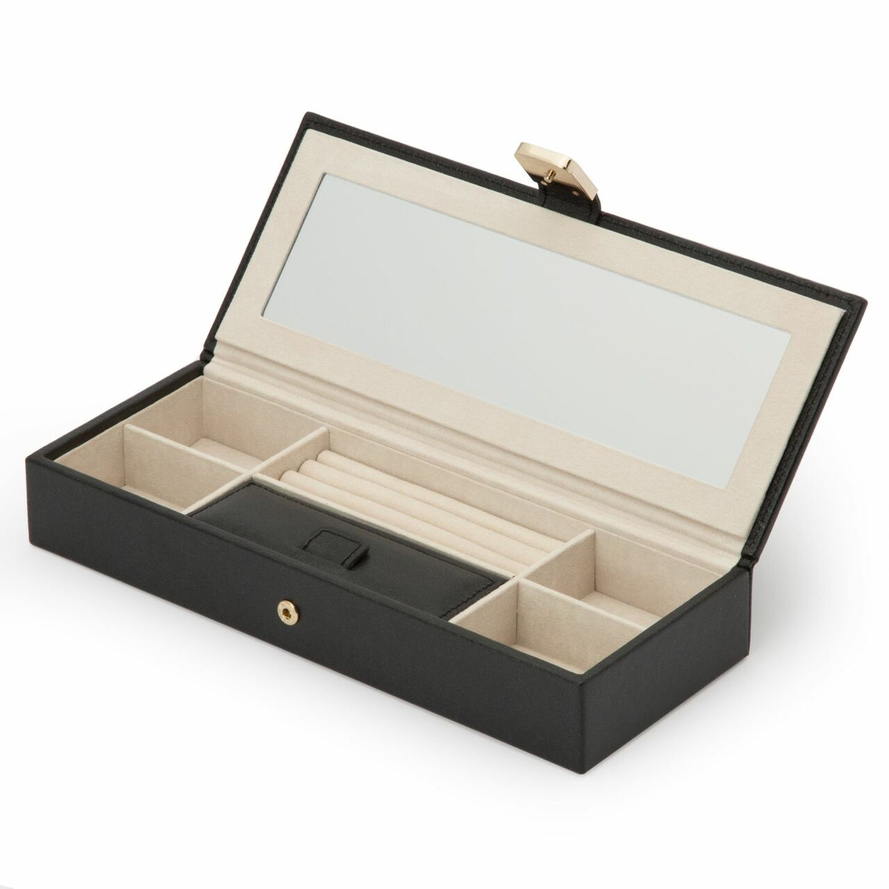 Wolf Palermo Safe Deposit Box Black 213502