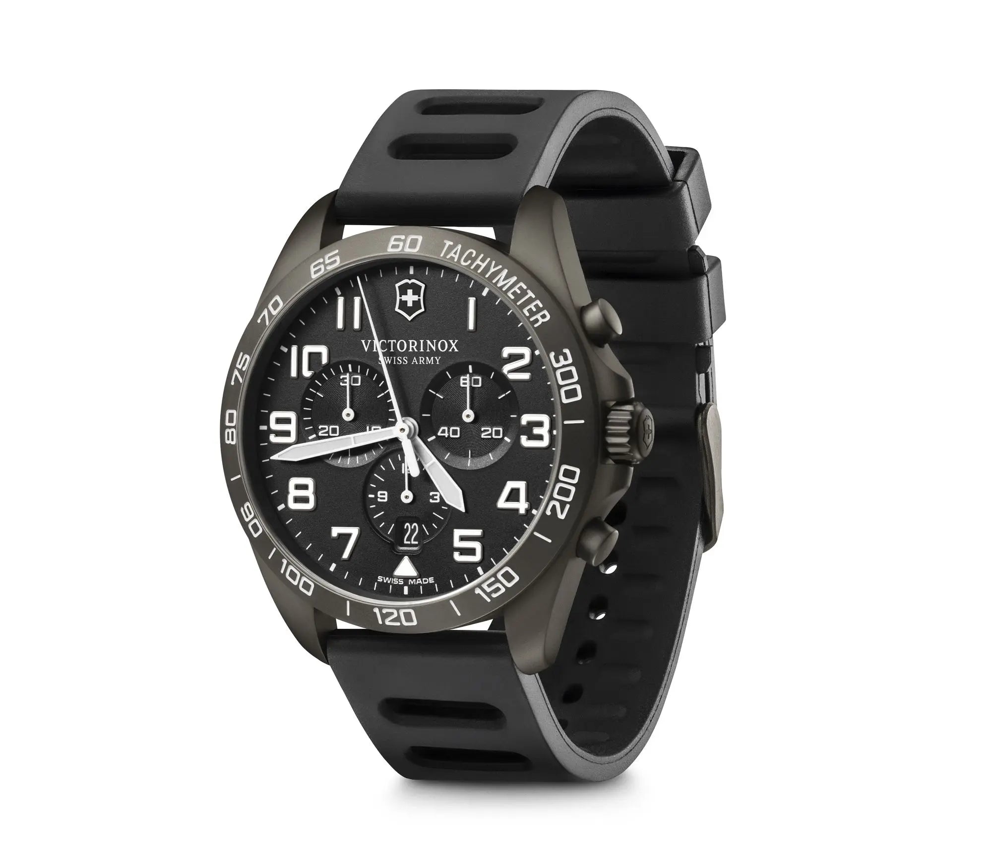 Victorinox FieldForce Sport Chrono Black Dial Watch 241926.1