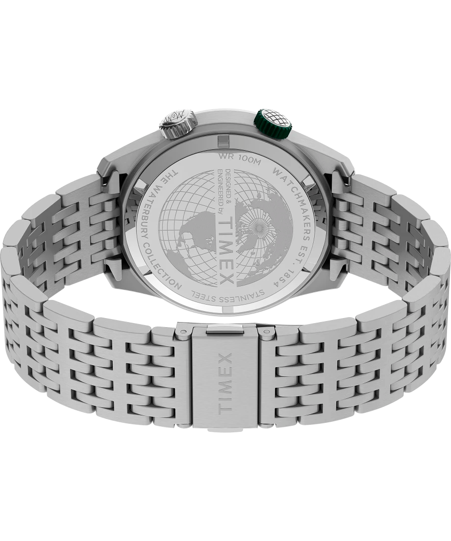 Timex Waterbury Dive 41mm Stainless Steel Bracelet Watch