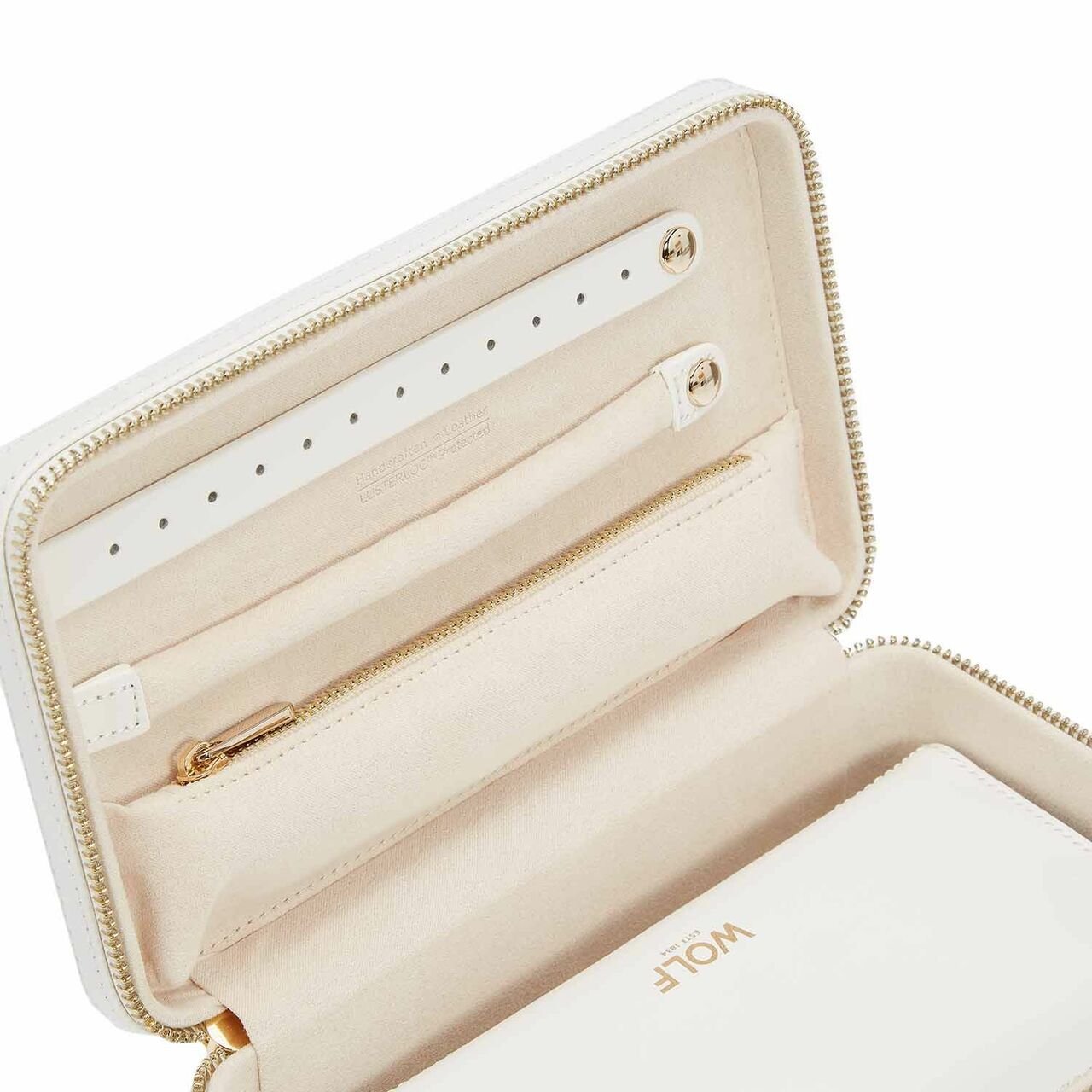 Wolf Maria Medium Zip Case White 766353