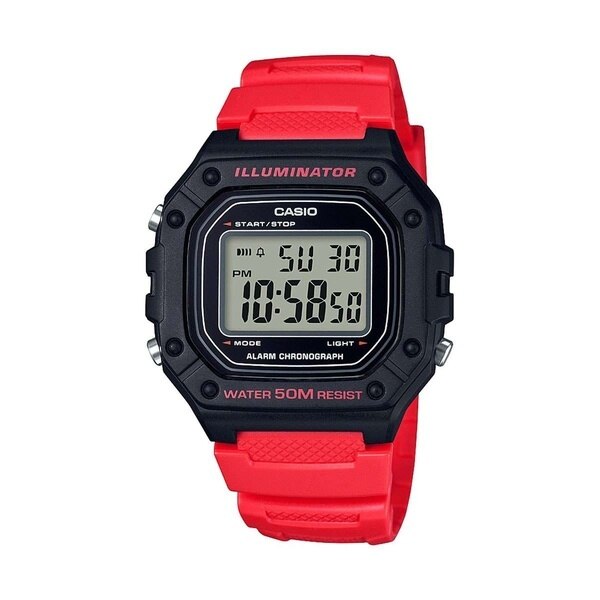 Casio 2025 illuminator red