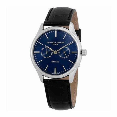 Frederique Constant Classics Blue Dial Mens Watch Fc-259Bnt5B6